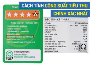 Cách tính công suất tiêu thụ chính xác nhất